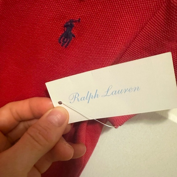 NWT Ralph Lauren red and navy toddler sz.18M 2piece dress set! Great present 🎁 - Picture 6 of 16